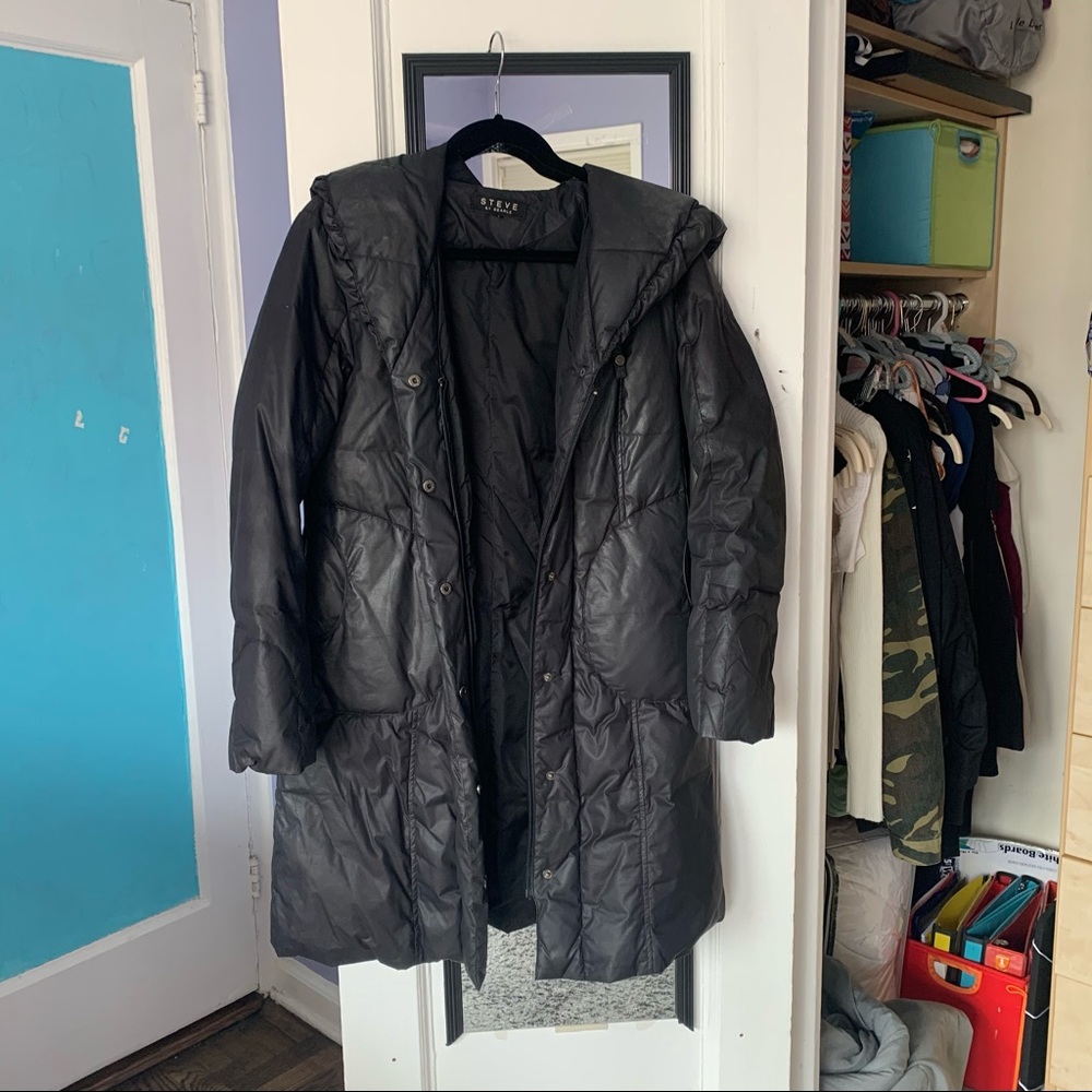 Steve by Searle Long Puffer Winter Jacket